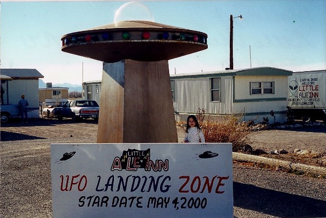 UFO Landing Zone in Rachel, Nevada